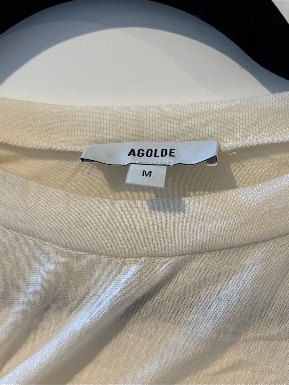 AGOLDE Lissa Twist Front Long Sleeve T-Shirt - Picture 5 of 6